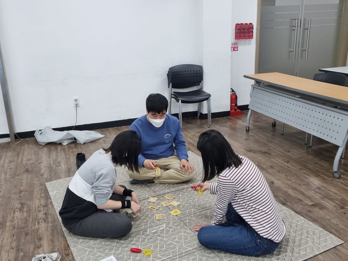 사회적경제 보드게임 수업 현장